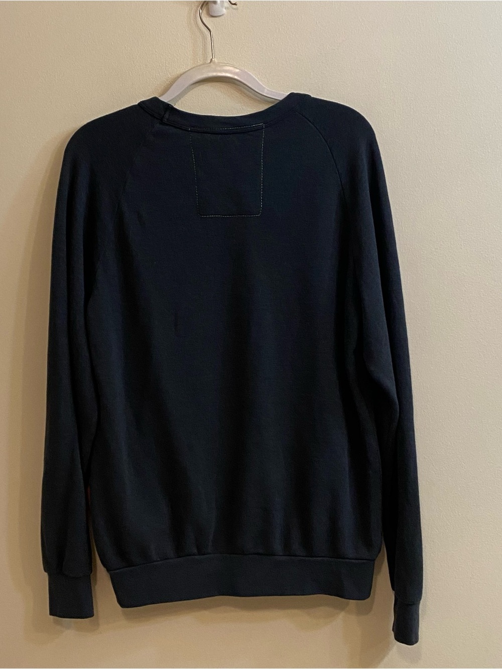 Aviator Nation Bolt Crewneck Sweatshirt Womens M Grey White Lightning CA USA - Picture 7 of 15